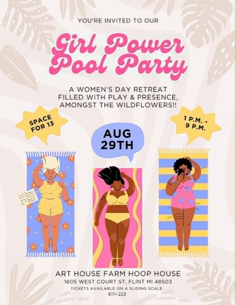 Girl Power Pool Party — Women's Only Event